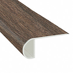 Antique Wood Medley Laminate Waterproof 2.3 in wide x 7.5 ft Length Low Profile Stair Nose